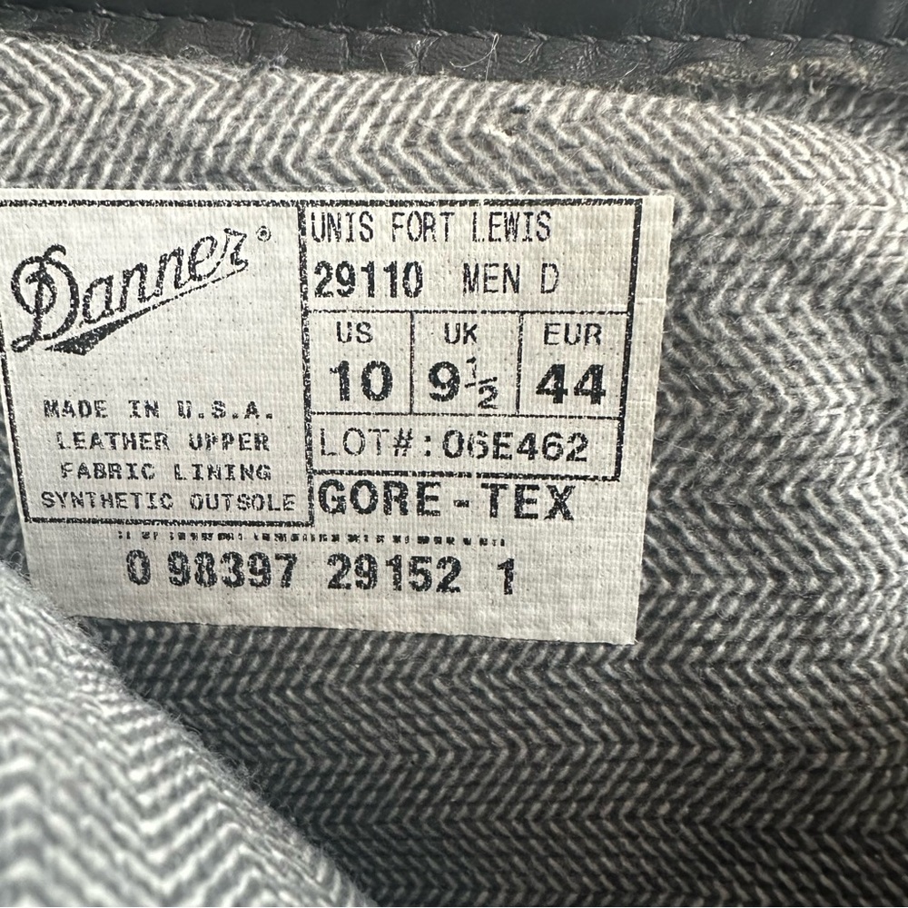 Danner Fort Lewis Boots – Size men’s 10 – Excellent Condition - Picture 9 of 9
